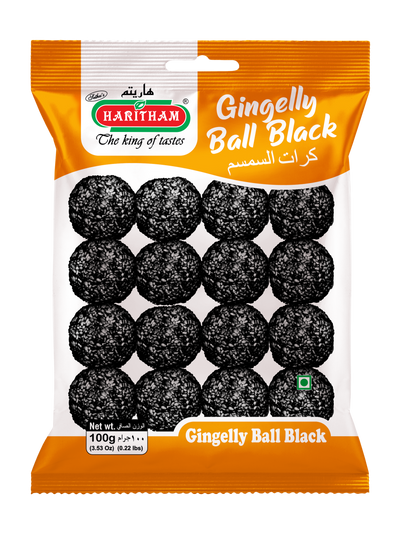 GINGELLY BALL BLACK 100G