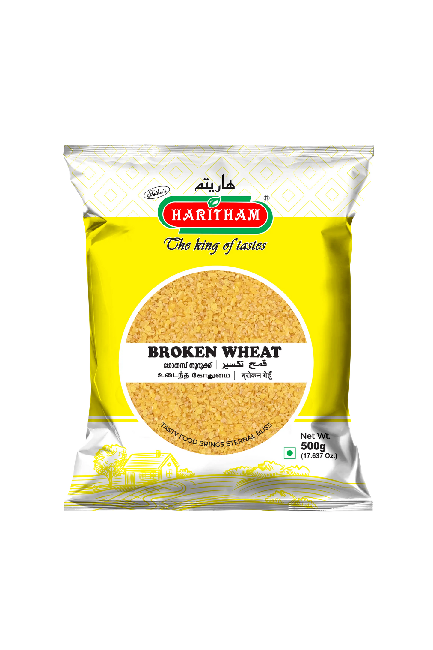 BROKEN WHEAT 500 GM
